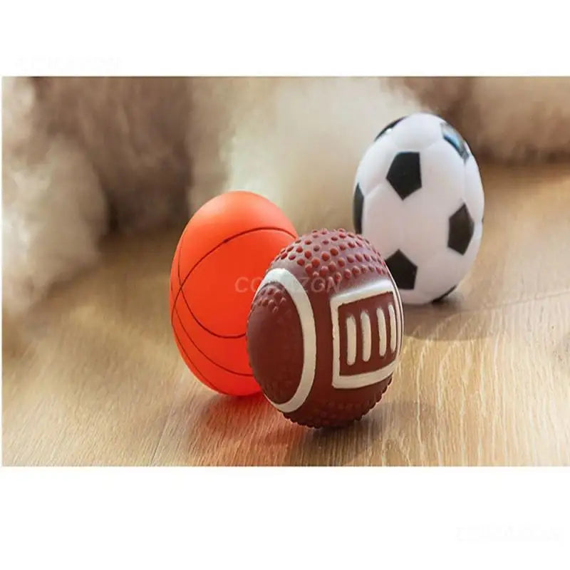 Dog Chewable and Biteable Rubber Ball Toys