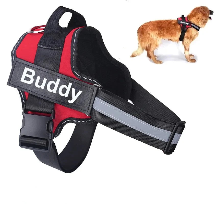 Personalized Reflective Breathable Pet Harness Vest