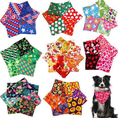 Dogs Spring Summer Style Bandanas