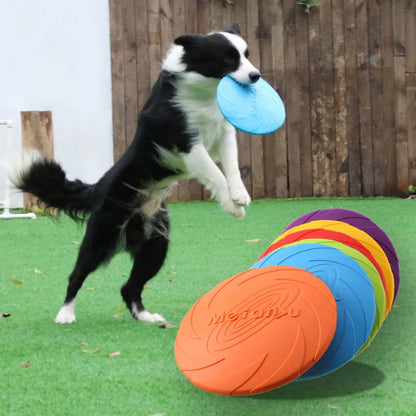 Pet Training Flying Disk Soft Play Toys