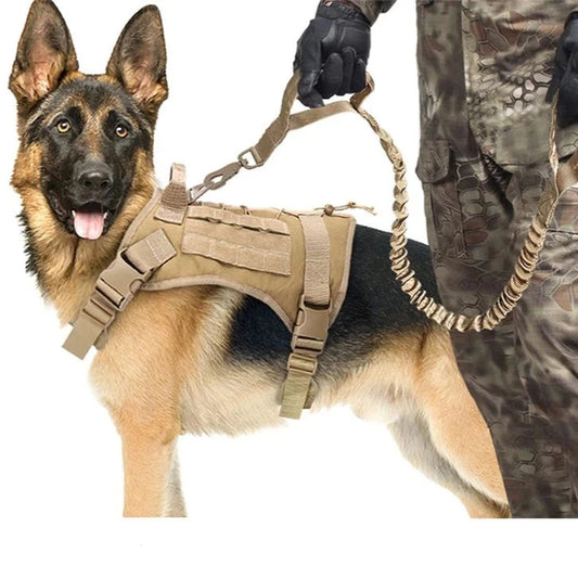 Tactical Dog Harness Pet Training Vest