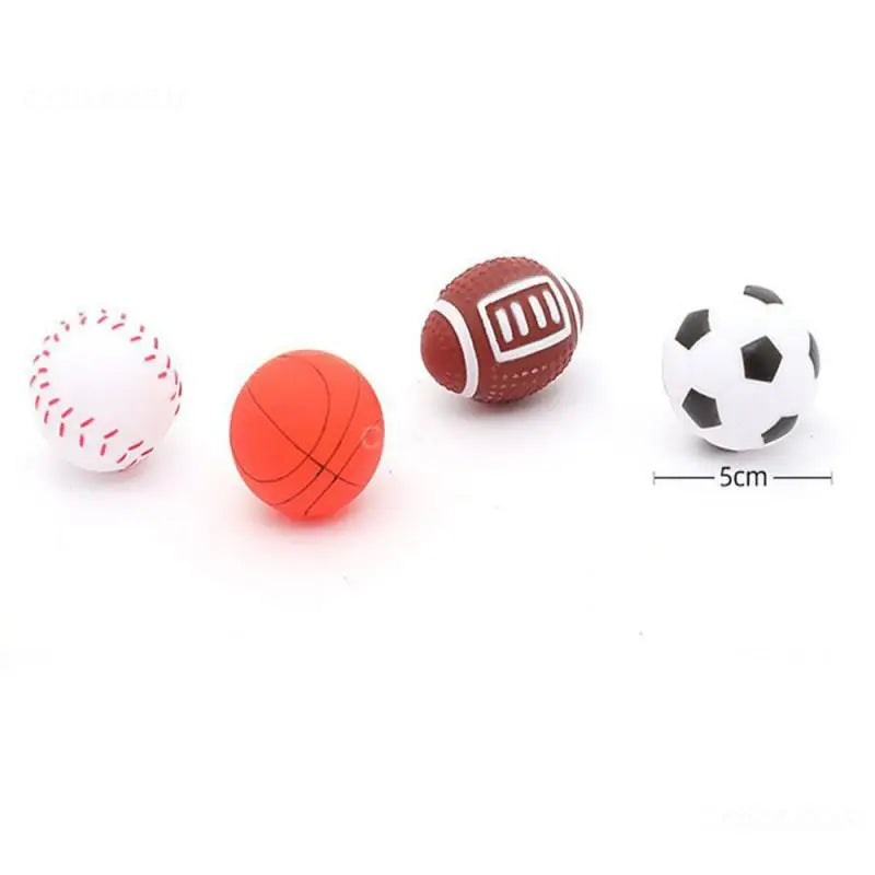 Dog Chewable and Biteable Rubber Ball Toys