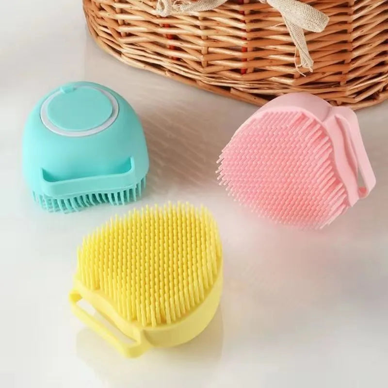 Bath Massage Gloves Brush For Pets