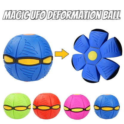 Flying Saucer Ball Magic Deformation for Pets