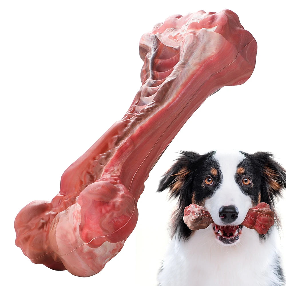 Chewable Bone-Shaped Indestructible Dog Toys