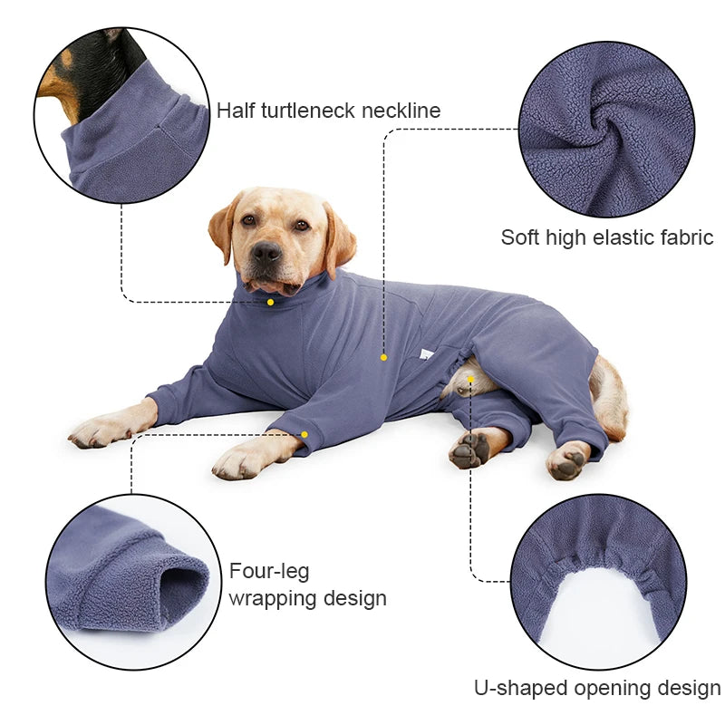 New Winter Pet Dog Clothes Dogs Padded Sweatshirt