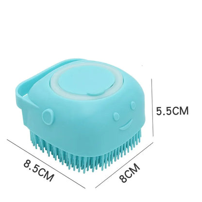 Bath Massage Gloves Brush For Pets