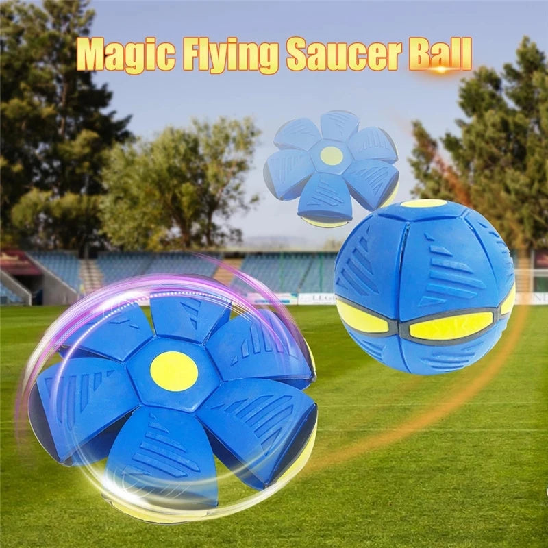 Flying Saucer Ball Magic Deformation for Pets