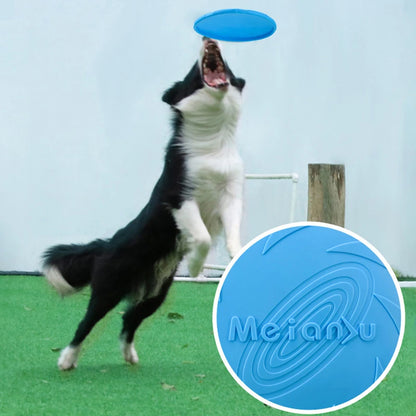 Pet Training Flying Disk Soft Play Toys